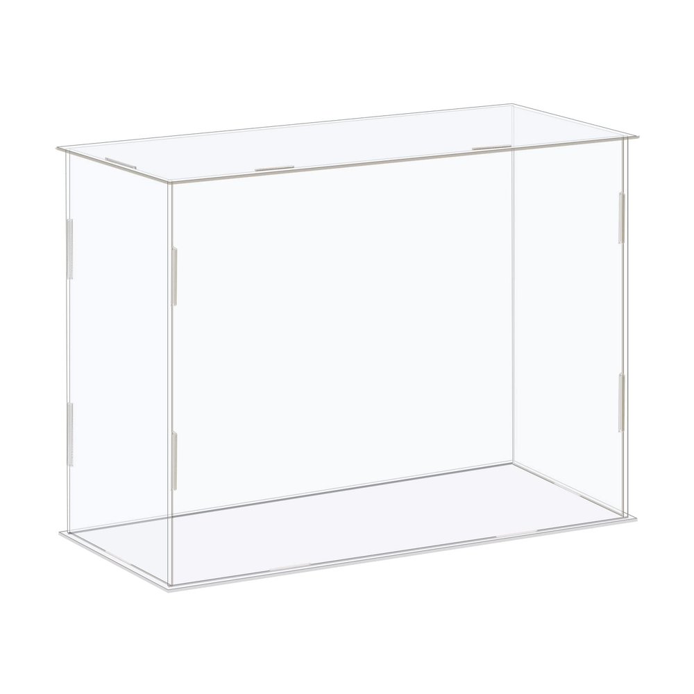 MECCANIXITY Acrylic Display Case Box Clear Dustproof Protection Showcase 10x4.3x8.3 Inch for Collectibles Display