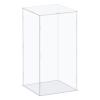MECCANIXITY Acrylic Display Case Box Clear Dustproof Protection Showcase 6.3x6.3x12.2 Inch for Collectibles Display view 1