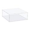 MECCANIXITY Acrylic Display Case Box Clear Dustproof Protection Showcase 10x10x4 Inch for Collectibles Display view 1
