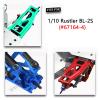 RCMYou Upgrades Part for 1/10 Rustler 4x4 VXL/Rustler 4x4,Alloy Suspension Arm,Caster Block,Steering Blocks,Rear Stub Axle Carriers,Steering Bellcranks,Shock Tower,Blue (More Durable Arm) view 2