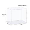 MECCANIXITY Acrylic Display Case Box Clear Dustproof Protection Showcase 14.1x6.3x10 Inch for Collectibles Display view 2