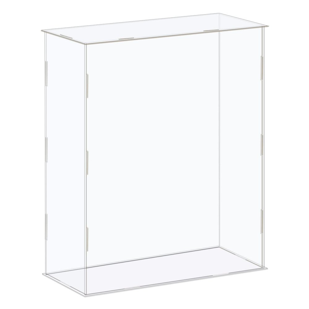 MECCANIXITY Acrylic Display Case Box Clear Dustproof Protection Showcase 10x4.3x12.2 Inch for Collectibles Display