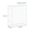 MECCANIXITY Acrylic Display Case Box Clear Dustproof Protection Showcase 10x4.3x12.2 Inch for Collectibles Display view 2