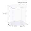 MECCANIXITY Acrylic Display Case Box Clear Dustproof Protection Showcase 12.2x10x14.1 Inch for Collectibles Display view 2