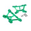 RCMYou Aluminum Front Rear Shock Tower Shock Mounts Upgrades Part for 1/10 Slash 4x4 VXL/Stampede 4x4 VXL,Replaces 6838 6839,Green view 1