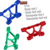 RCMYou Aluminum Front Rear Shock Tower Shock Mounts Upgrades Part for 1/10 Slash 4x4 VXL/Stampede 4x4 VXL,Replaces 6838 6839,Green view 2