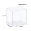 MECCANIXITY Acrylic Display Case Box Clear Dustproof Protection Showcase 10x8.3x10 Inch for Collectibles Display view 2
