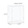 MECCANIXITY Acrylic Display Case Box Clear Dustproof Protection Showcase 8.3x4.3x10 Inch for Collectibles Display view 2