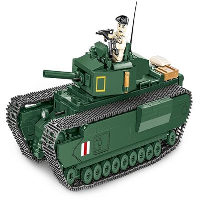 COBI Company of Heroes 3 Churchill Mk. III Tank Building Set, 654 Pieces