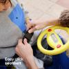 Sonic The Hedgehog Bumper Car for Kids, 2 Speed Electric Vehicle, Toddler Bumper Car with Remote Control and 360 Degree Turning, 6V Motor, LED Lights, Gifts for Toddlers, Large view 4