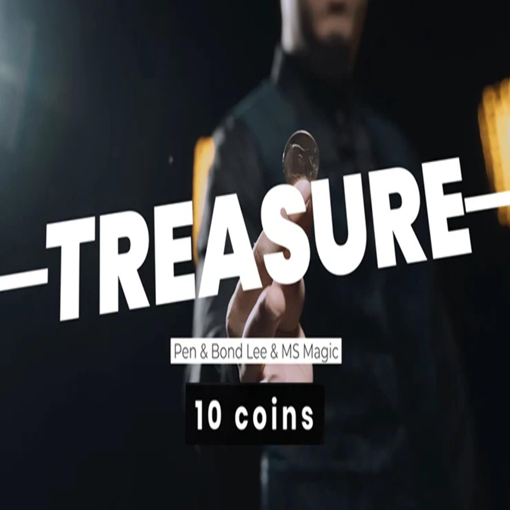 Treasure (10 Coin Holder) by Pen & MS Magic - Trick