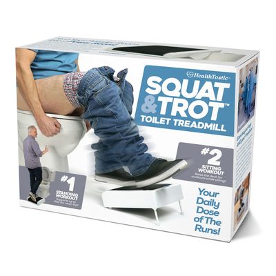 Prank-O Squat & Trot  Funniest Prank Gift Box | Hilarious Empty Gag Gift for White Elephant & Christmas 2025 | Funny Gift Box for Coworkers, Friends & Men Who Have Everything, As Seen on Shark Tank