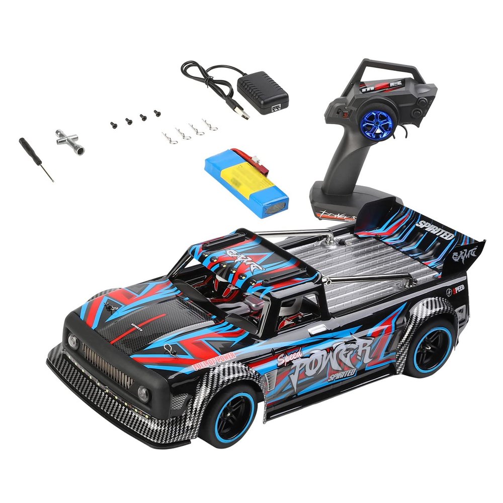 QIYHBVR 1:10 Scale Brushless Remote Control Car Truck, 60 KM/H High Speed RTR RC Truck, 2.4GHZ Electric RC Car, 4x4 Off Road Monster Truck for Adults, Hobby Grade Racing Vehicle Truck