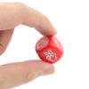 6 Sided Finger Guessing Game Dice, 12Pcs 6 Colors 20mm Rock Paper Scissors Game Dice for Adults Kids Family Party view 2