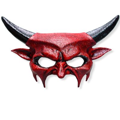 Evil Animal Halloween Masquerade Mask Devil Cosplay Mask Voodoo Skull Horns Antelope Curled Horns Halloween Costume Party Mask Ram Horns Devil Headpiece