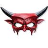 Evil Animal Halloween Masquerade Mask Devil Cosplay Mask Voodoo Skull Horns Antelope Curled Horns Halloween Costume Party Mask Ram Horns Devil Headpiece view 1