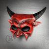 Evil Animal Halloween Masquerade Mask Devil Cosplay Mask Voodoo Skull Horns Antelope Curled Horns Halloween Costume Party Mask Ram Horns Devil Headpiece view 4