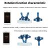 LOQATIDIS Precision Metal Spinning Top, Spin Smooth for A Long Time, Best Spin Time Over 8 Minutes, Perfect Balance Well Made EDC Desktop Gyro Toys for Adults | Unique Gift (Blue) view 3