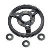 Carbon Steel Spur Gear (86T) For 1:10 Traxxas 2WD F-150 Raptor/Bandit XL-5 Buggy/Bandit VXL Buggy/Slash SCT/Slash VXL SCT - 4Pc Set Black view 1