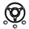 Carbon Steel Spur Gear (86T) For 1:10 Traxxas 2WD F-150 Raptor/Bandit XL-5 Buggy/Bandit VXL Buggy/Slash SCT/Slash VXL SCT - 4Pc Set Black view 2