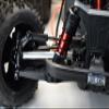 GPM for Arrma 1/10 Outcast 4X4 4S V2 BLX Stunt Truck Upgrade Parts Medium Carbon Steel+Aluminum Front Or Rear CVD Drive Shaft - 10Pc Set Gray Silver view 3
