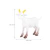 YARNOW Mini Goat Figurines Set of 5 Small Plastic Goat Models for Farm Animal Toys and Dollhouse Accessories Realistic Miniatures for Rural DIY Scenes view 3