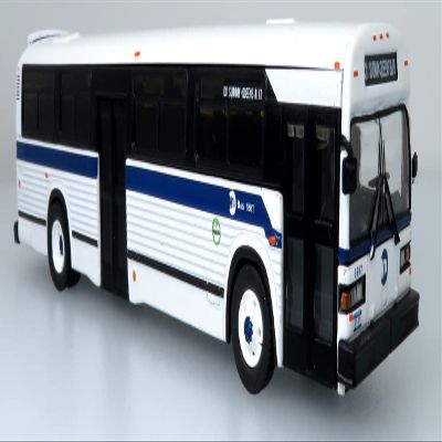 Generic Diecast Bus - MCI Classic MTA Bus - New York City Iconic Replicas - HO Scale - Adult Collectible