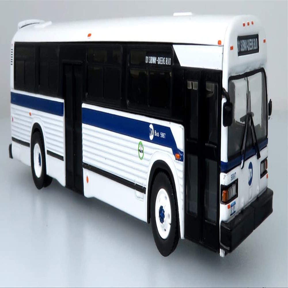 Generic Diecast Bus - MCI Classic MTA Bus - New York City Iconic Replicas - HO Scale - Adult Collectible