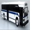 Generic Diecast Bus - MCI Classic MTA Bus - New York City Iconic Replicas - HO Scale - Adult Collectible view 1