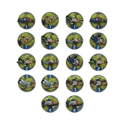 Warlord Games French Casualty Markers