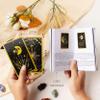 78 Tarot Cards with Guidebook - Tarot Deck Gift Set with Tarot Cloth & Holder, Chakra Stones & More, Black Tarot Cards Deck Fortune Telling Game Craft Cardboard for Beginners and Expert Readers view 3
