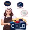 Large Storage Baskets Bins 2 Pack Christmas Snowflake Collapsible Storage Box Laundry Organizer for Closet Shelf Nursery Kids Bedroom Baby It's Cold Outside Winter Navy Blue view 4