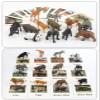 24 Small Animal Figurines Learning & Education Toys, Plastic Realistic Zoo Jungle Safari Sea Ocean Animal Figures, Preschool Learning Activities Matching Game Science Toys view 4