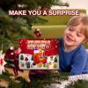 Christmas Advent Calendar 2022, 24Pcs Christmas Cute Rubber Ducky Bath Toy, Surprise Collectible Figures Toys for Kids, Creative, Perfect for Decoration, Party Favors, Birthday view 3