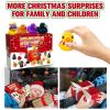 Christmas Advent Calendar 2022, 24Pcs Christmas Cute Rubber Ducky Bath Toy, Surprise Collectible Figures Toys for Kids, Creative, Perfect for Decoration, Party Favors, Birthday view 4