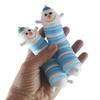 Set of 2 Wiggle Snowman Fidget Wiggle Articulated Jointed Moving Toy - Unique - Christmas Winter Toy view 1