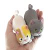 2 Stretchy Cat Crushed Bead Sand Filled - Kitty Lover Sensory Fidget Toy Weighted (Random Colors) view 4