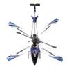 POCO DIVO S107G Phantom 3CH Infrared RC Helicopter Mini Flight S107 Gyro with Light, Blue view 2
