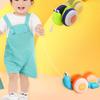 ibasenice Toy - Pull Action for Encourage Wooden Early Learning Traction Walk Stand Rope Educational Walker view 3