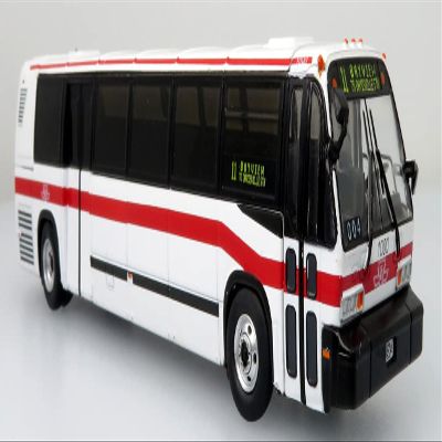 RTS TMC TTC, Toronto Transit Commission-Transit Bus, Toronto Canada 1/87 Scale-HO Scale Iconic Replicas