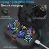 HTPOW Light up LED Dice Set of 7 USB Rechargeable Light Up DND Dice with Charging Box, Shake to Glowing Dice for Dungeons and Dragons Role Playing Dice Tabletop Games view 3