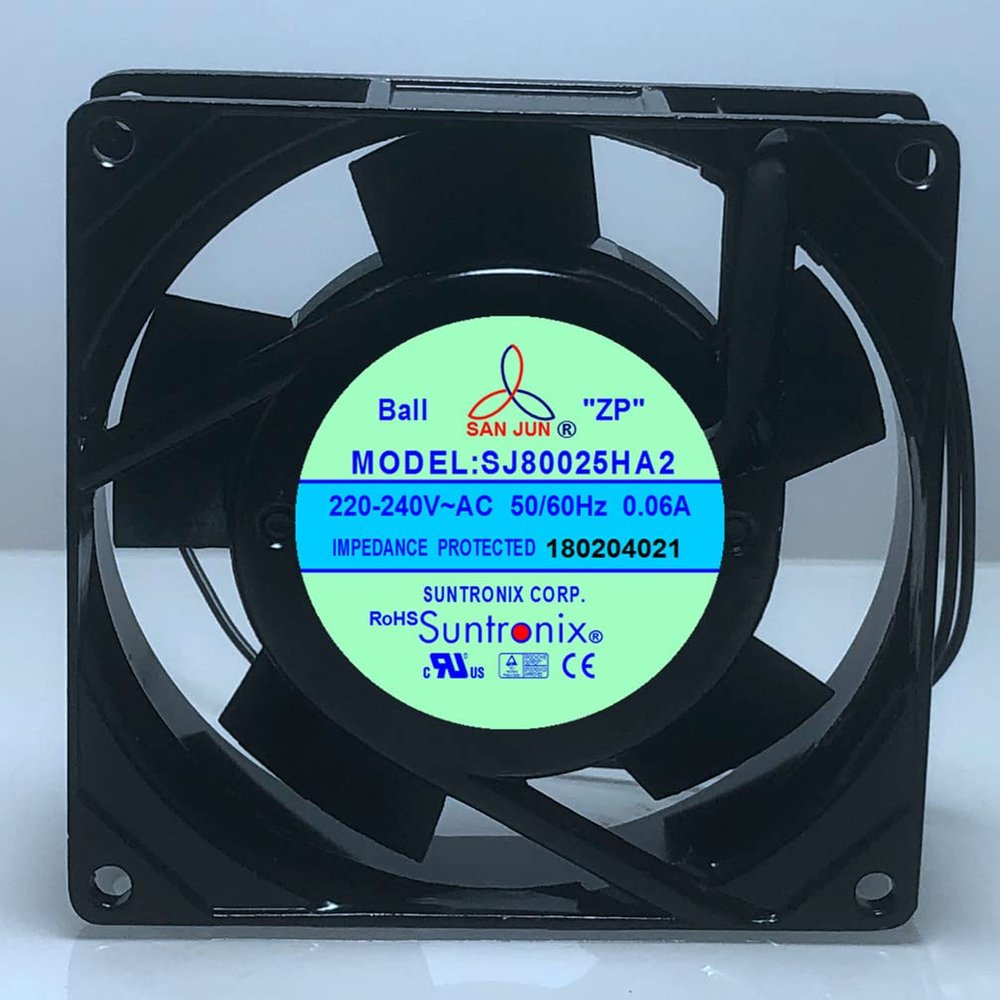 for SJ80025HA2 220V~240V 50/60Hz 0.06A Cooling Fan