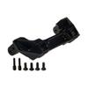 TRX4 Front&Rear Bumper Servo Mounts Aluminum Alloy Bumper Protective Mounts for 1/10 Traxxas TRX-4 RC Crawler Truck Part ( Color : Rear Black ) view 1