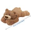 Doireum Weighted Stuffed Animals, Weighted Bear Stuffed Animal Toy Brown Bear Plush Throw Pillow Gifts for Boys Girls, 11.8 inch view 4