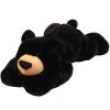 Doireum Weighted Stuffed Animals, Weighted Bear Stuffed Animal Toy Black Bear Plush Throw Pillow Gifts for Boys Girls, 11.8 inch view 1
