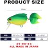 Lucky craft Virtual baits KINGYO Koaka 40S NC Powered Green view 2