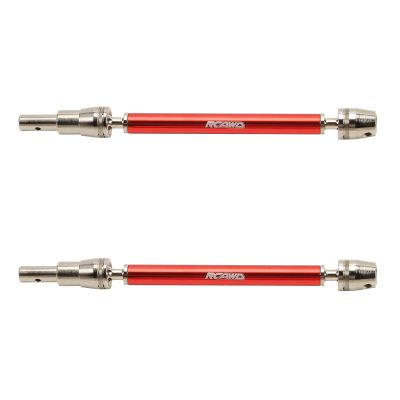 RCAWD for 1/10 ARRMA Kraton 4S V2 & Outcast 4S V2 CVD Driveshafts Upgrades (Only Fit V2), Axles Joint Shafts Aluminum Parts for #ARA311147#ARA4408V2#ARA4410V2 Red