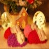 Coolayoung 8 Pieces Sleeping Cats in Slipper Dolls Mini Fluffy Kittens with Meows Sounds Sleeping Kitten Toy Decors for Home Table Car Decor Kids view 2