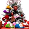 Coolayoung 8 Pieces Sleeping Cats in Slipper Dolls Mini Fluffy Kittens with Meows Sounds Sleeping Kitten Toy Decors for Home Table Car Decor Kids view 4