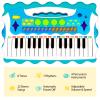 GLACER 31-Key Kids Piano Keyboard Toy with Stool, Portable Toddler Electronic Musical Instrument w/ Adjustable Microphone, Record Playback Functions, Light Effects, Gift for Girls Boys Age 3+ view 3